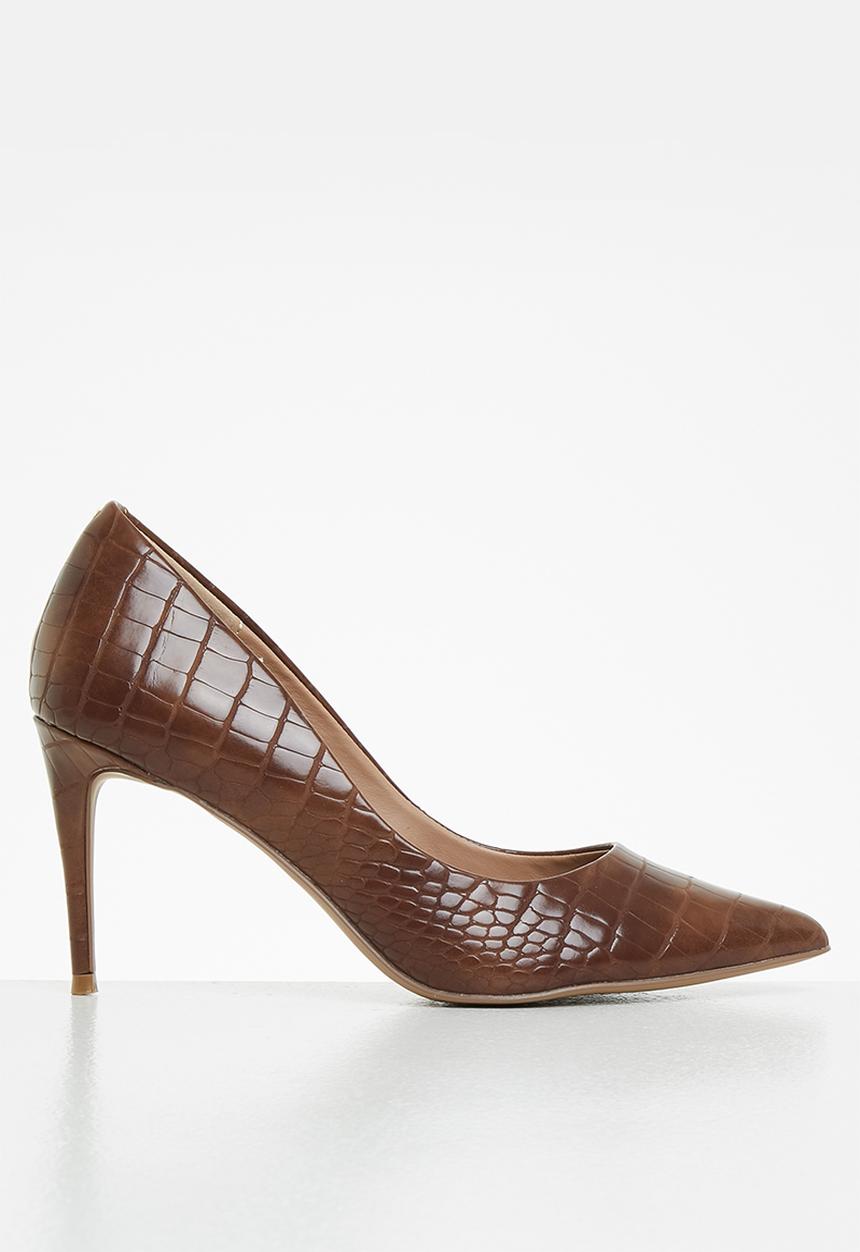 Steve Madden - Lillie court heel - brown 