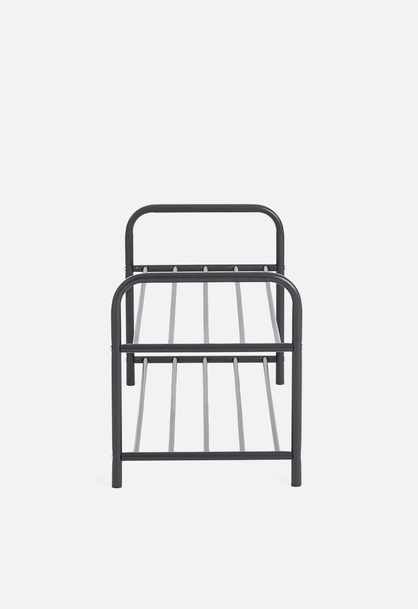 H&S - Shoe rack 2 layers - black