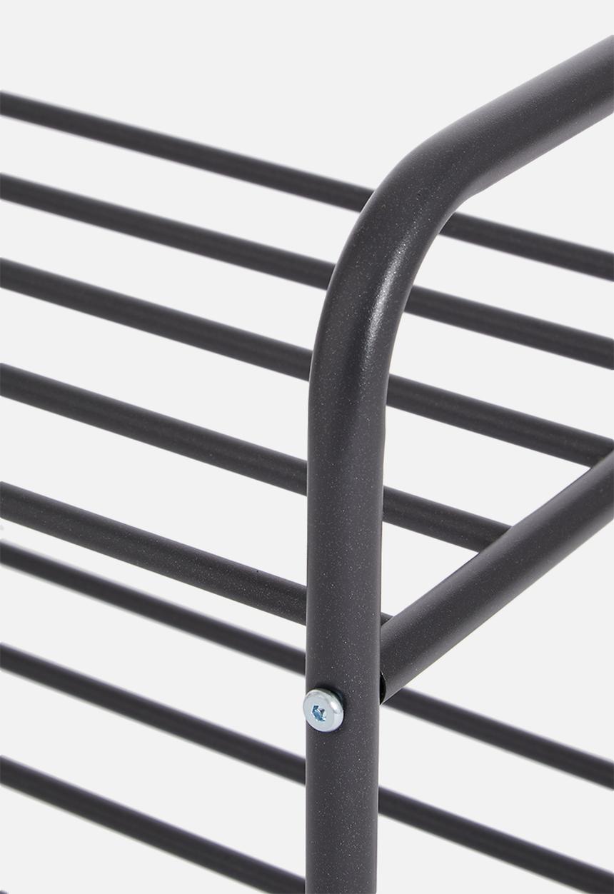 H&S - Shoe rack 2 layers - black