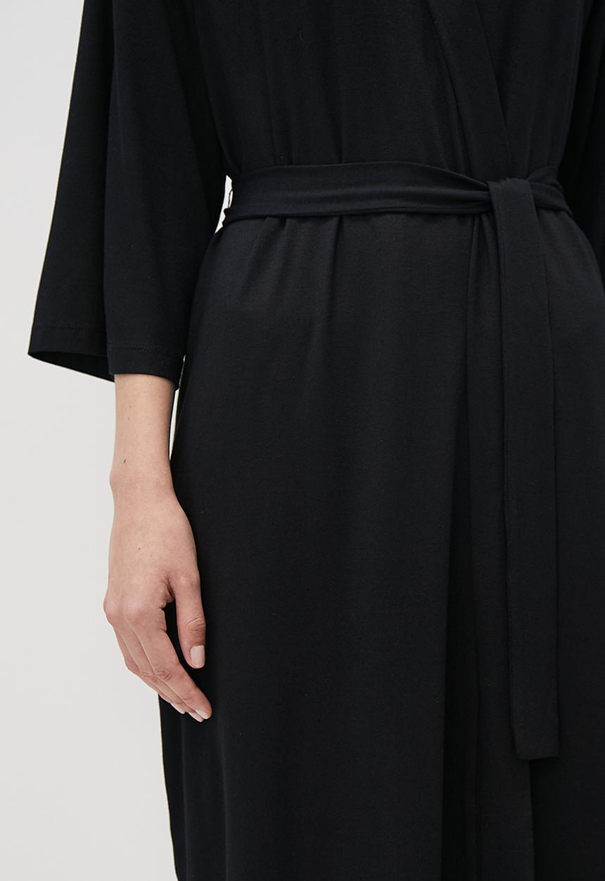 Superbalist - Knit robe - black