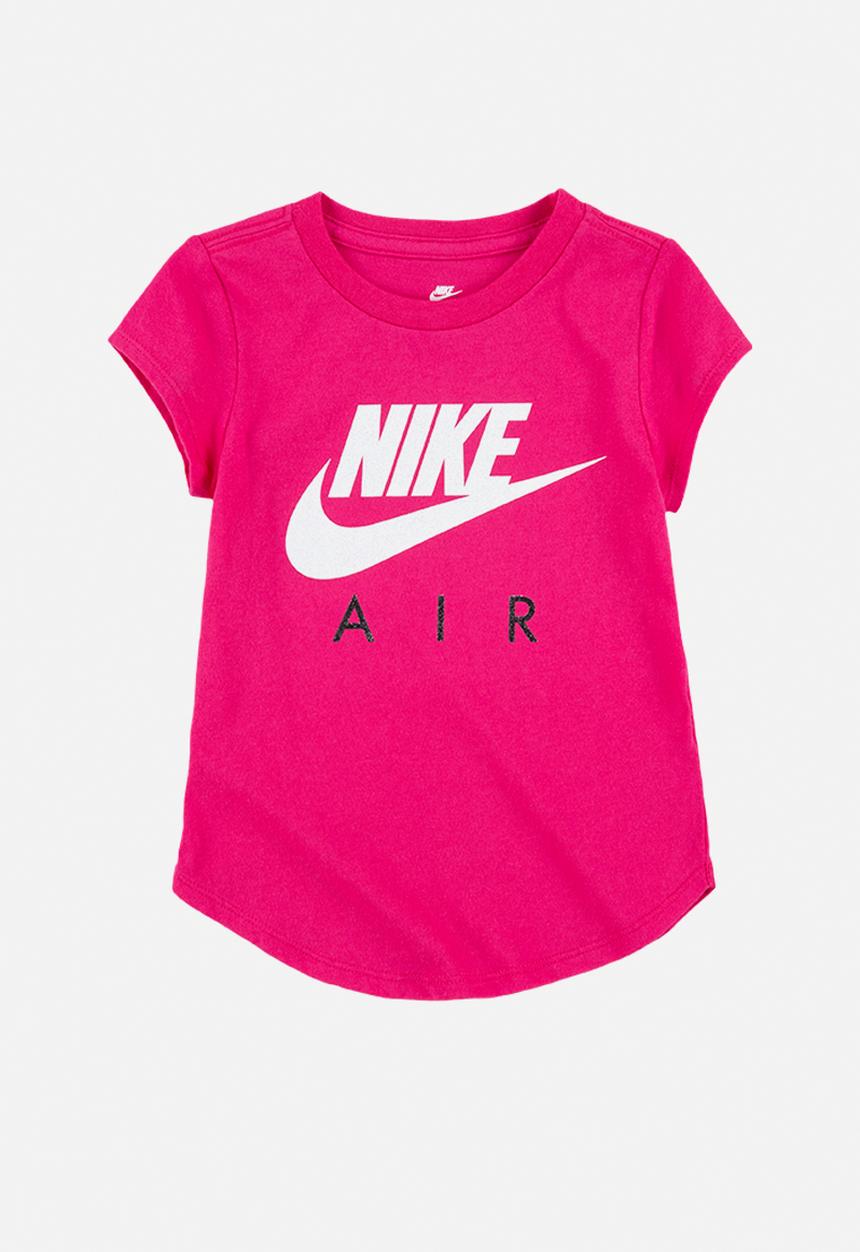 Nike - Nkg futura air short sleeve tee - dark hyper pink