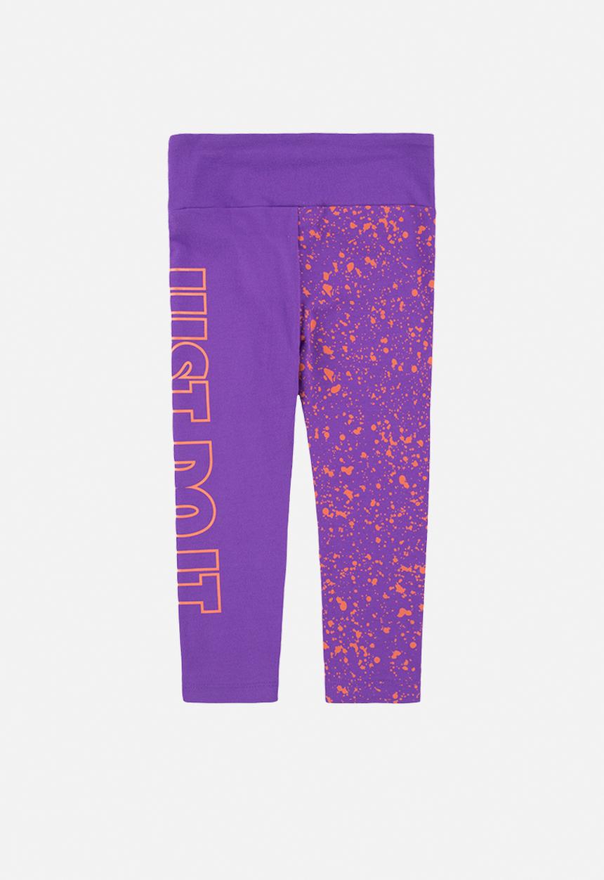 Nike - Nkg splatter grapjic legging - wild berry