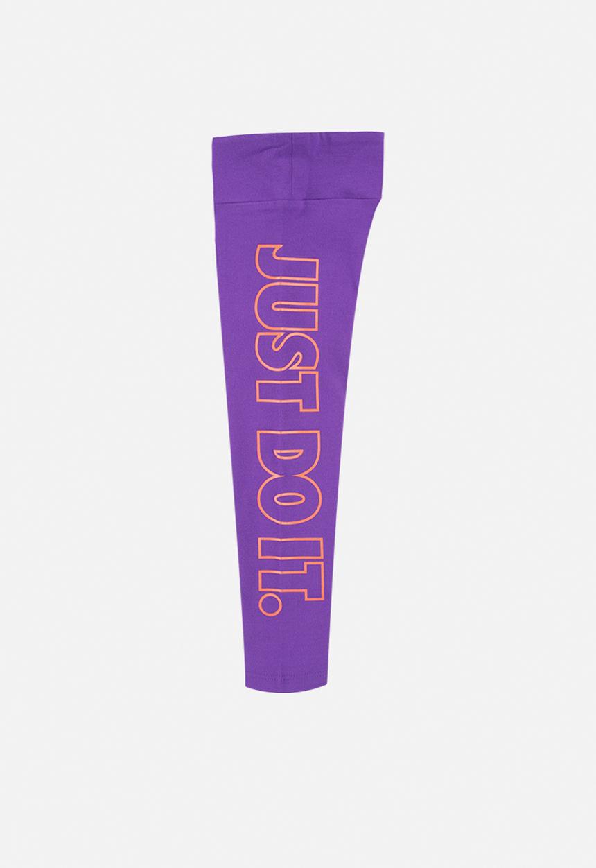 Nike - Nkg splatter grapjic legging - wild berry