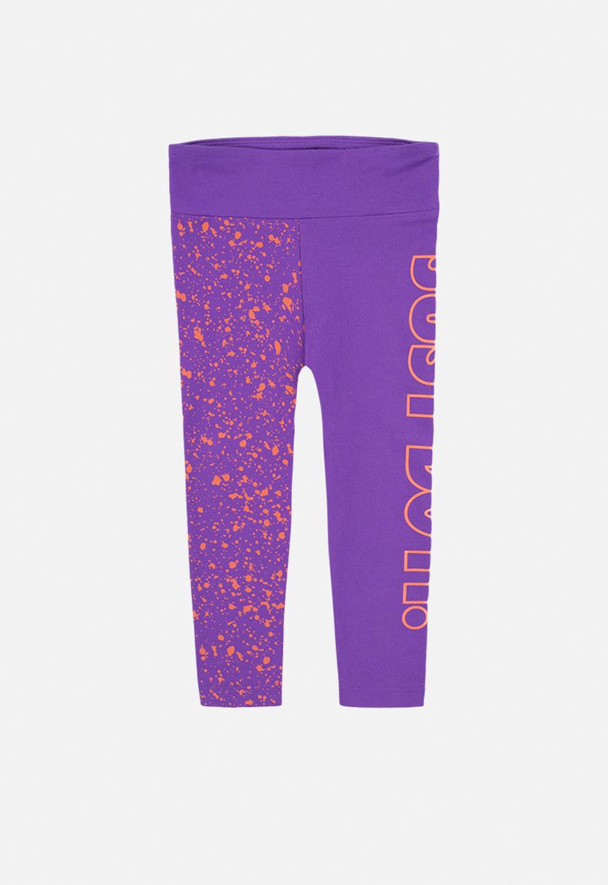 Nike - Nkg splatter grapjic legging - wild berry