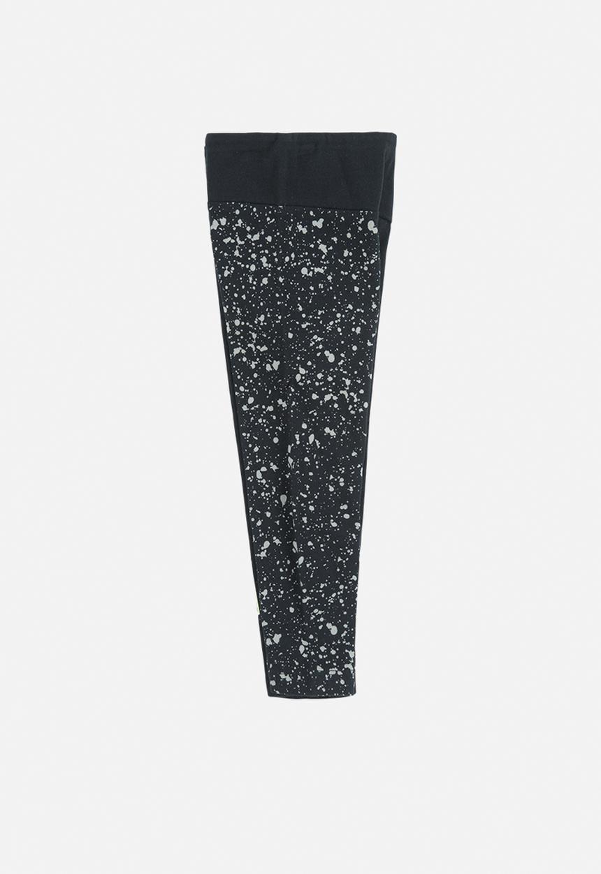 Nike - Nkg splatter grapjic legging - black