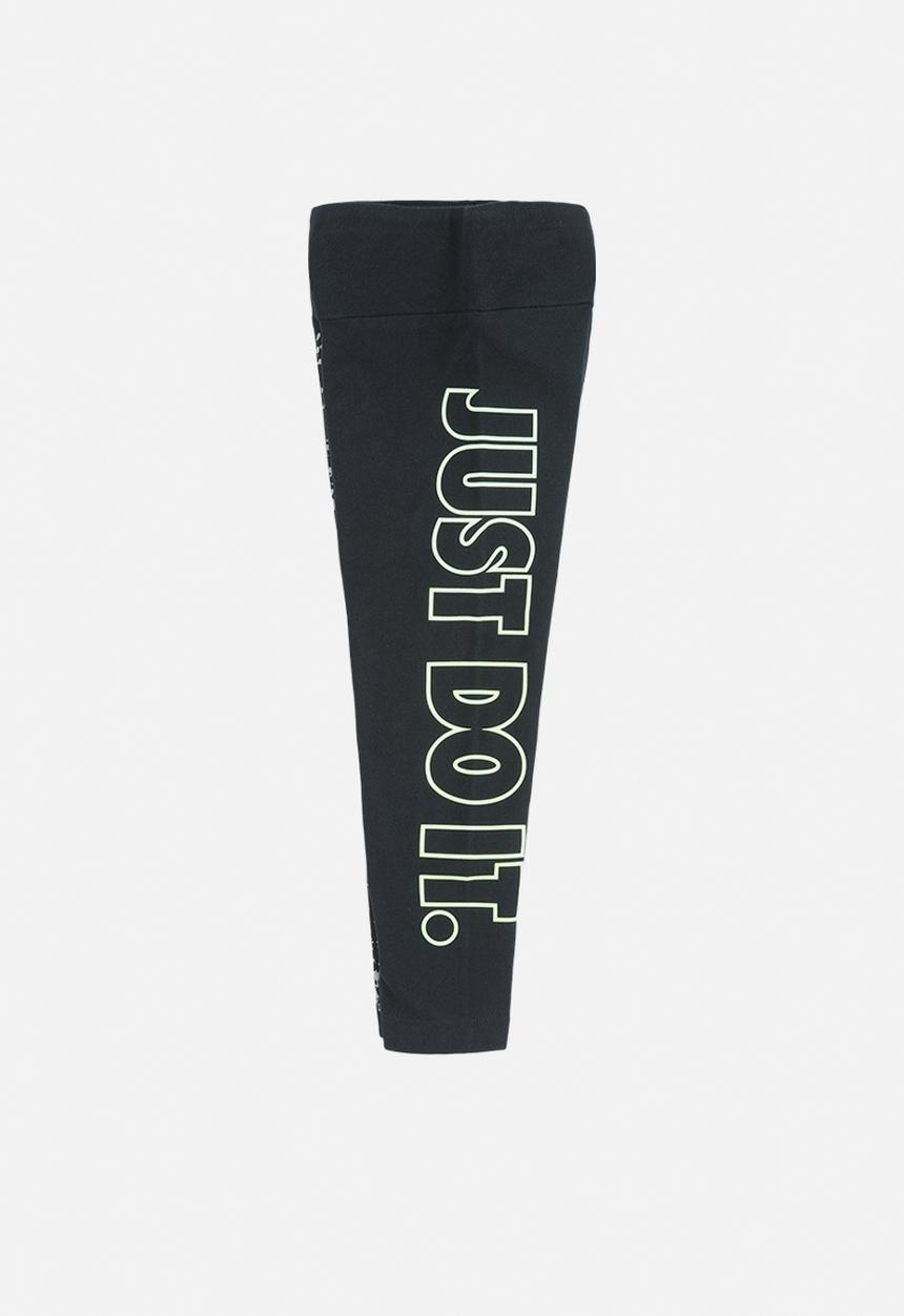 Nike - Nkg splatter grapjic legging - black