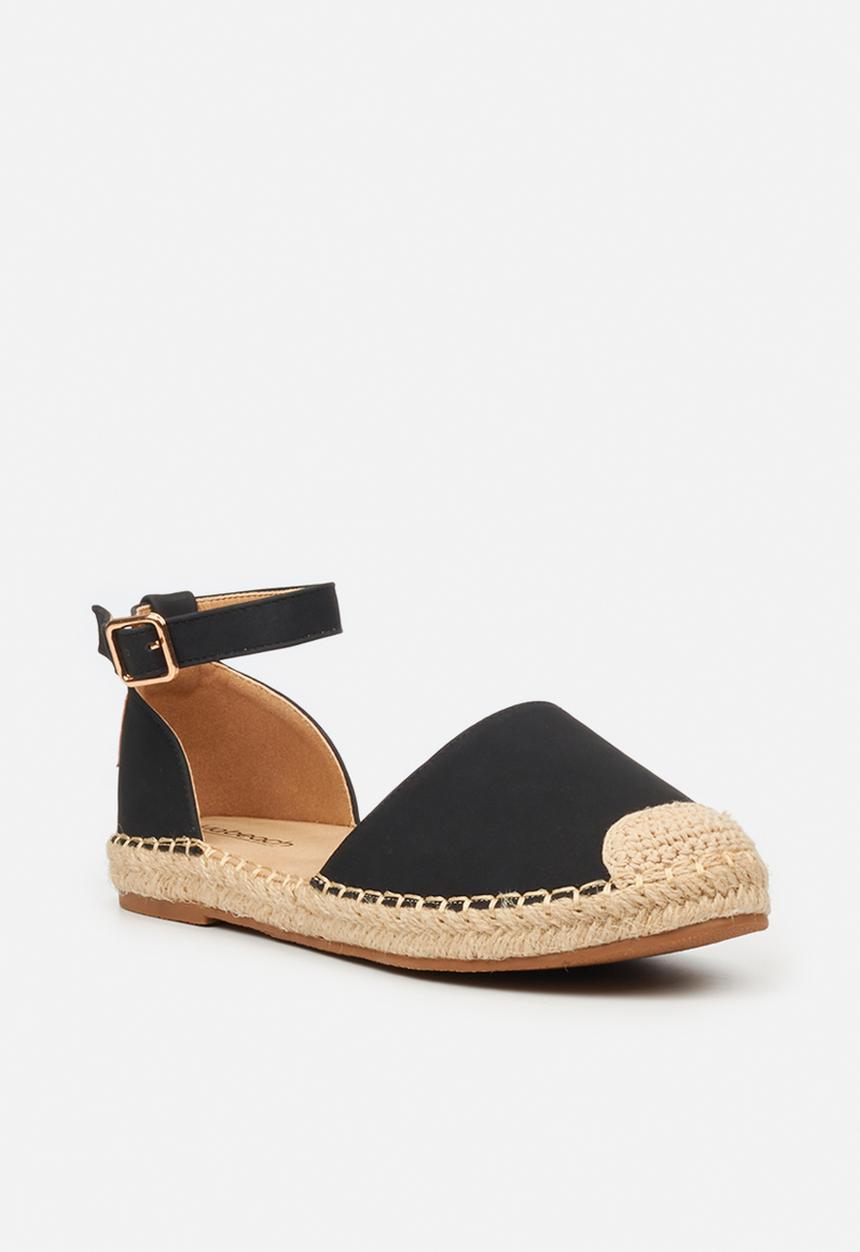 Viabeach - Espa 8 ankle tie espadrille - black