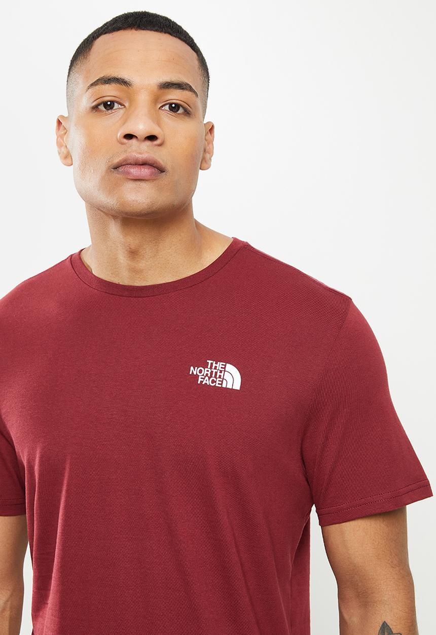 The North Face - M short sleeve redbox celebration tee - red
