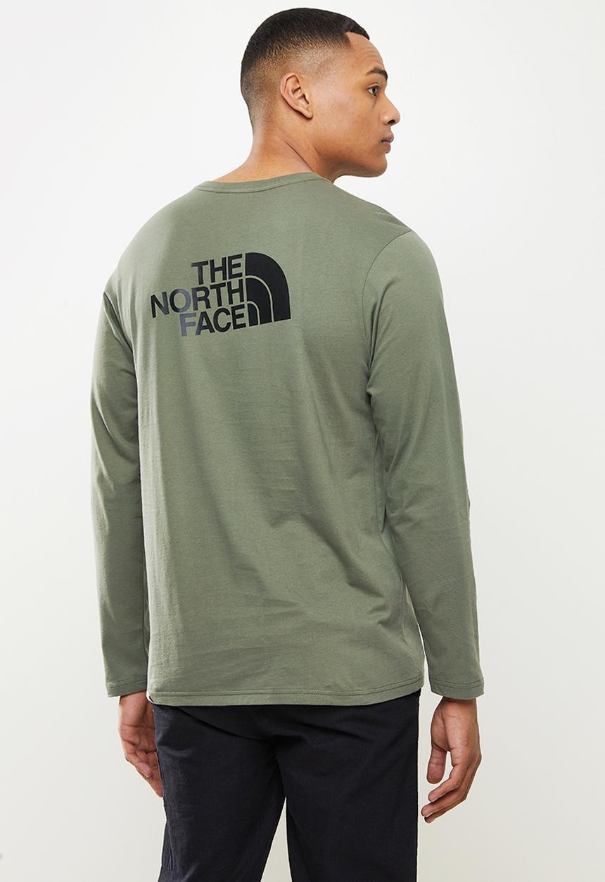 The North Face - M long sleeve easy tee - thyme