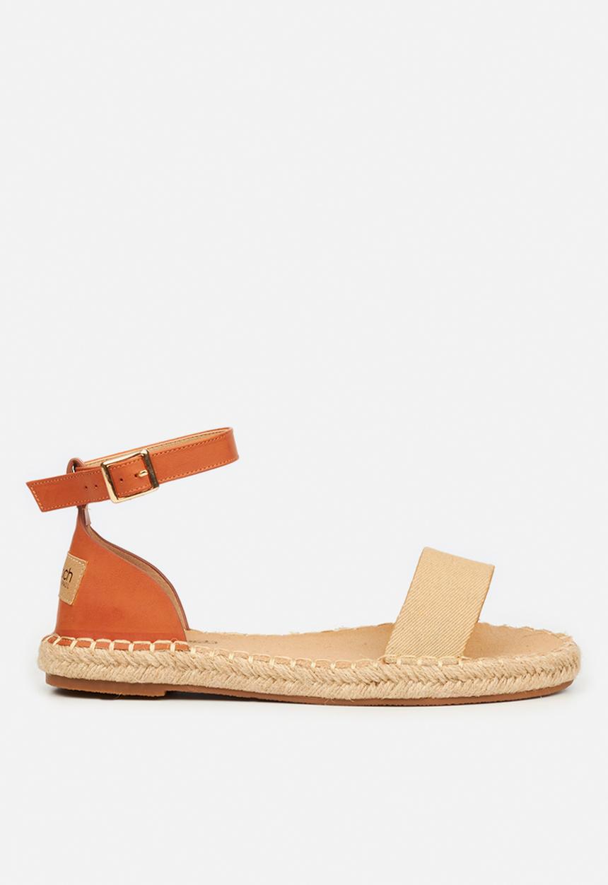 Viabeach - Espa 40 ankle tie espadrille sandal - neutral combo