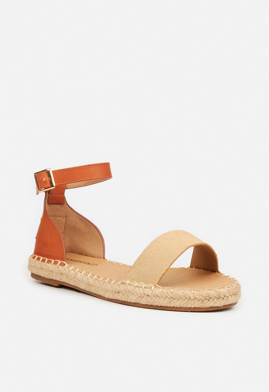 Viabeach - Espa 40 ankle tie espadrille sandal - neutral combo