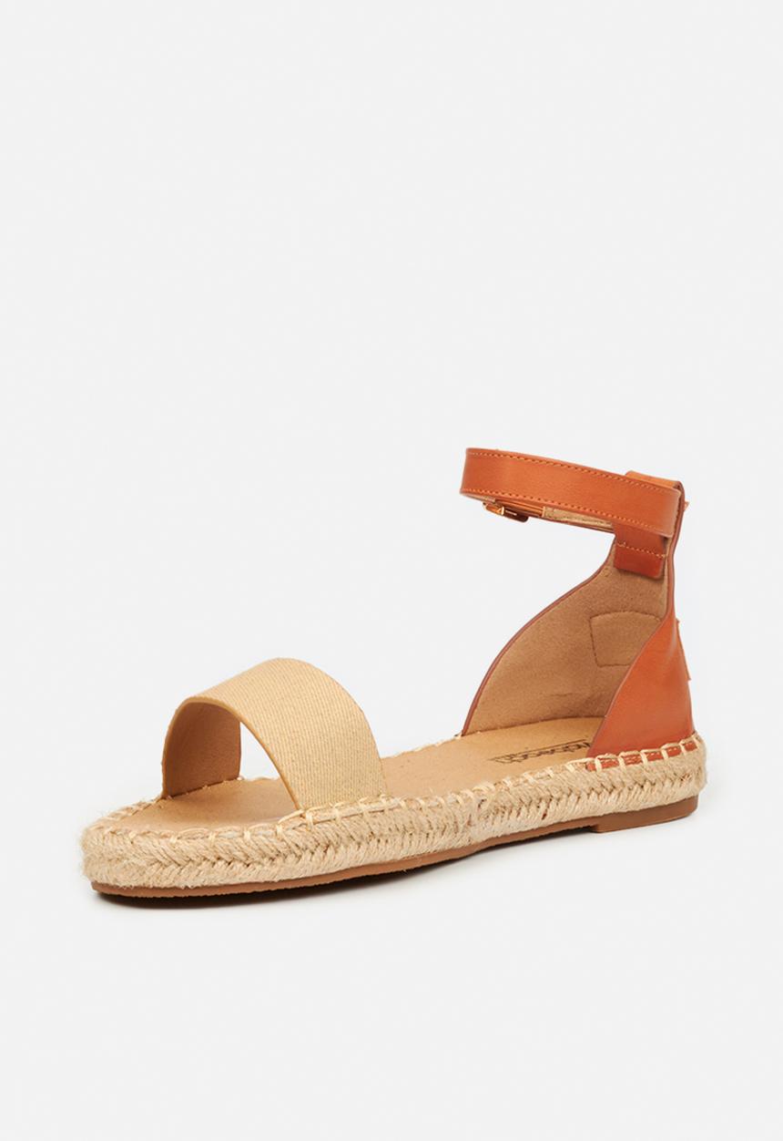 Viabeach - Espa 40 ankle tie espadrille sandal - neutral combo
