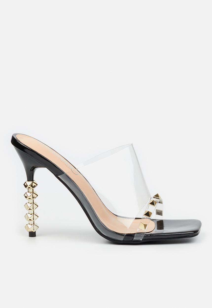 Miss Black - Geo1 mule heel - black