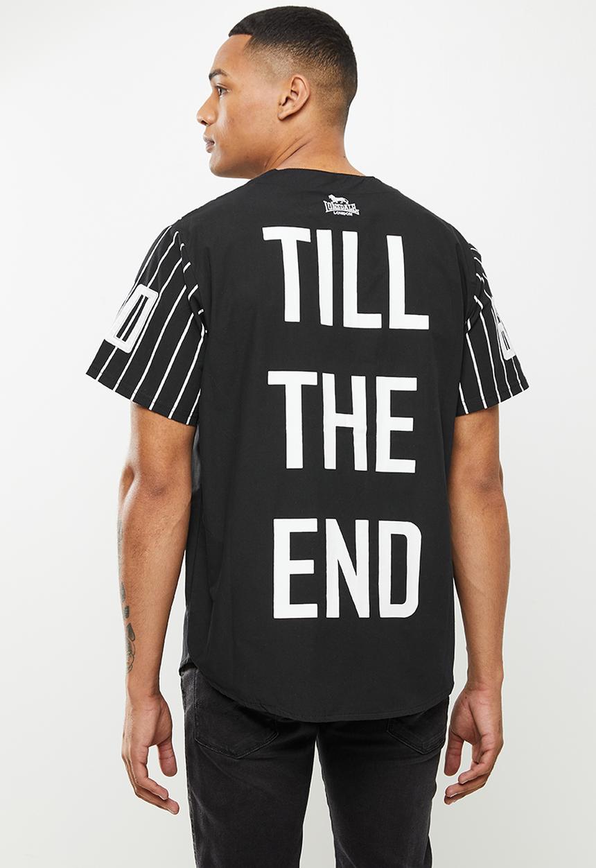 Lonsdale - Stay true short sleeve shirt - black