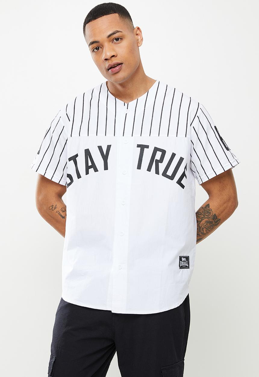 Lonsdale - Stay true short sleeve shirt - white