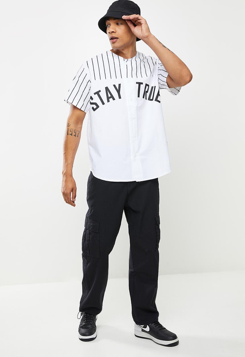 Lonsdale - Stay true short sleeve shirt - white