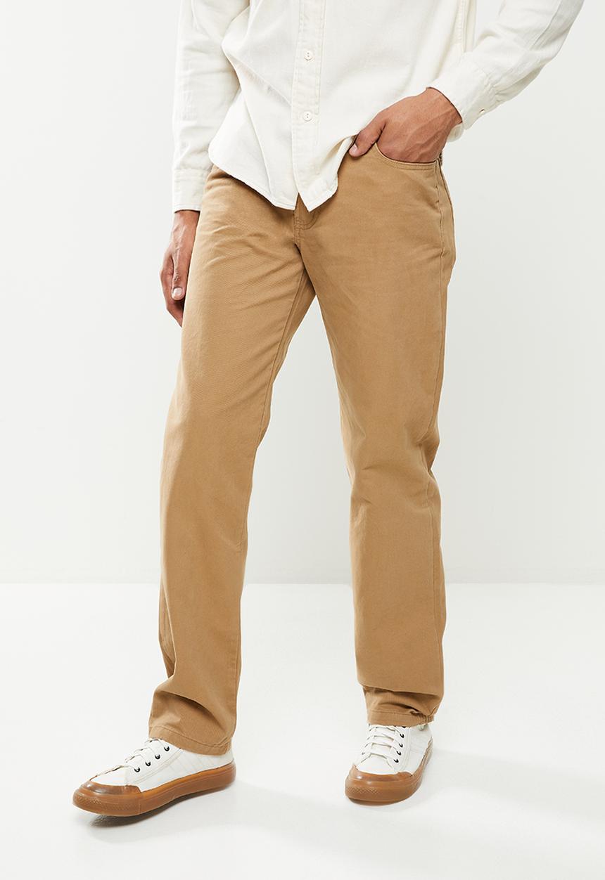 SOVIET - M voyager-r 3 #5  basic 5pkt chino - khaki