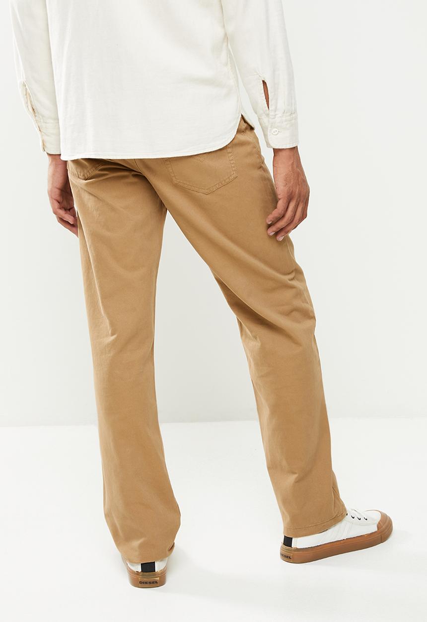 SOVIET - M voyager-r 3 #5  basic 5pkt chino - khaki