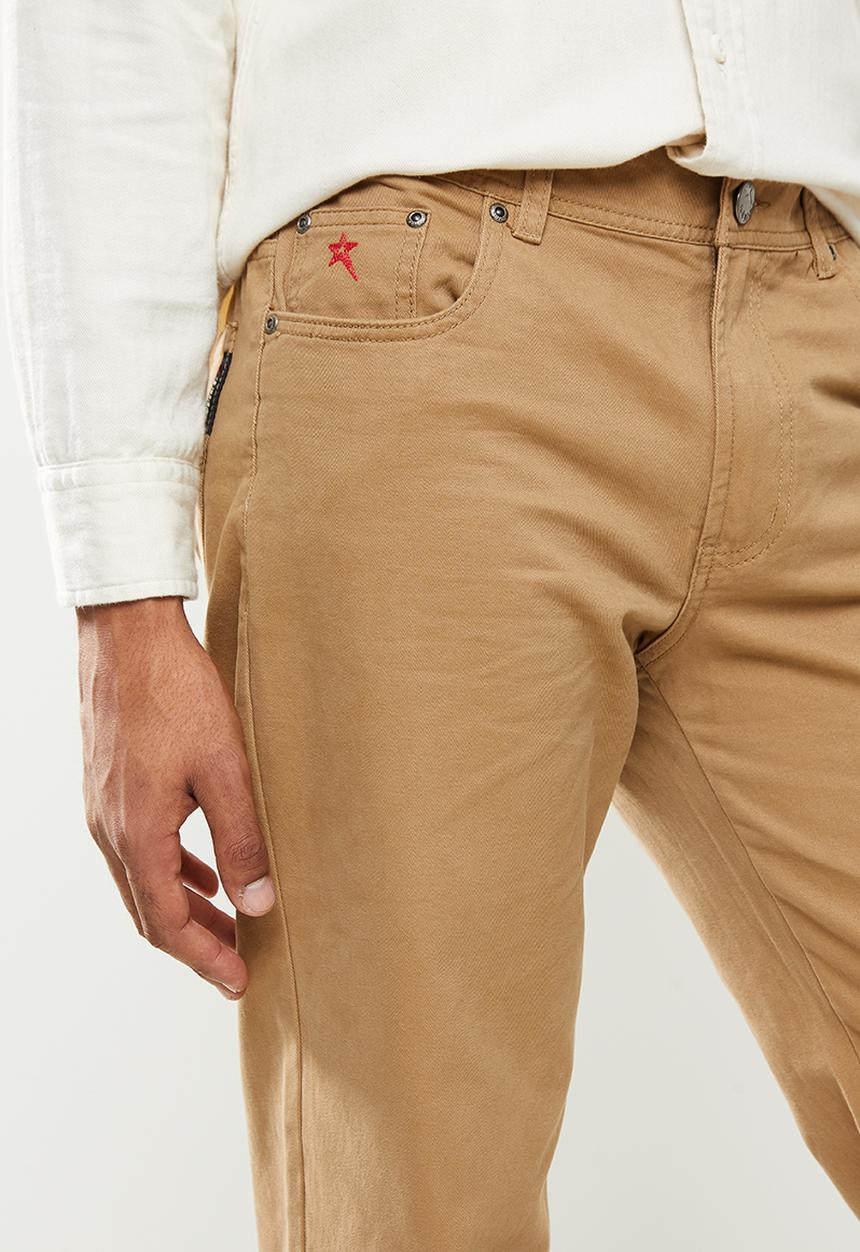 SOVIET - M voyager-r 3 #5  basic 5pkt chino - khaki