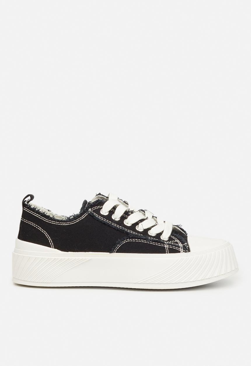 Butterfly Feet - Tote 1 flatform sneaker - black