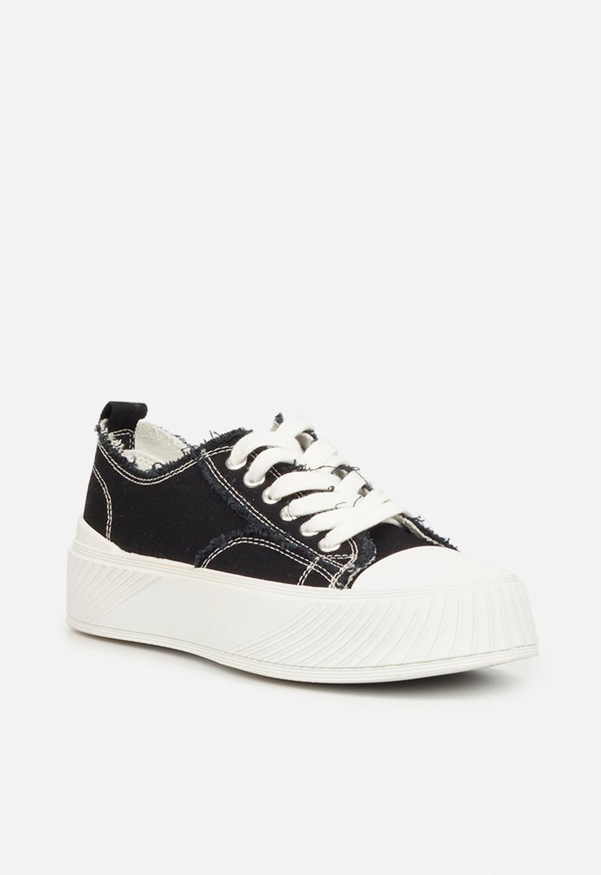 Butterfly Feet - Tote 1 flatform sneaker - black