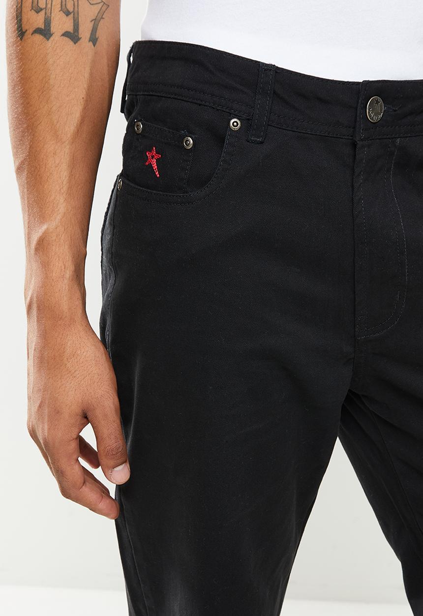 SOVIET - M voyager-r 3 #5  basic 5pkt chino - black