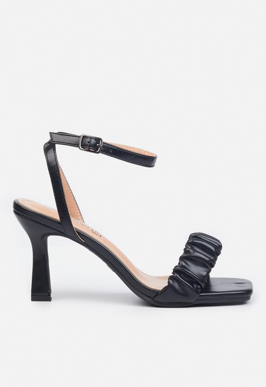 Butterfly Feet - Vodka 1 ankle tie stiletto heel - black