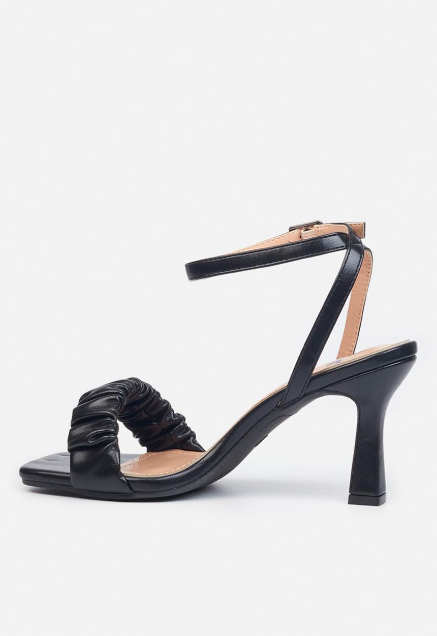 Butterfly Feet - Vodka 1 ankle tie stiletto heel - black