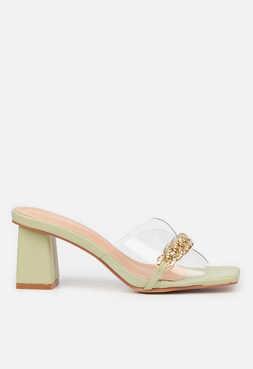 Butterfly Feet - Zoya 1 mule block heel - mint