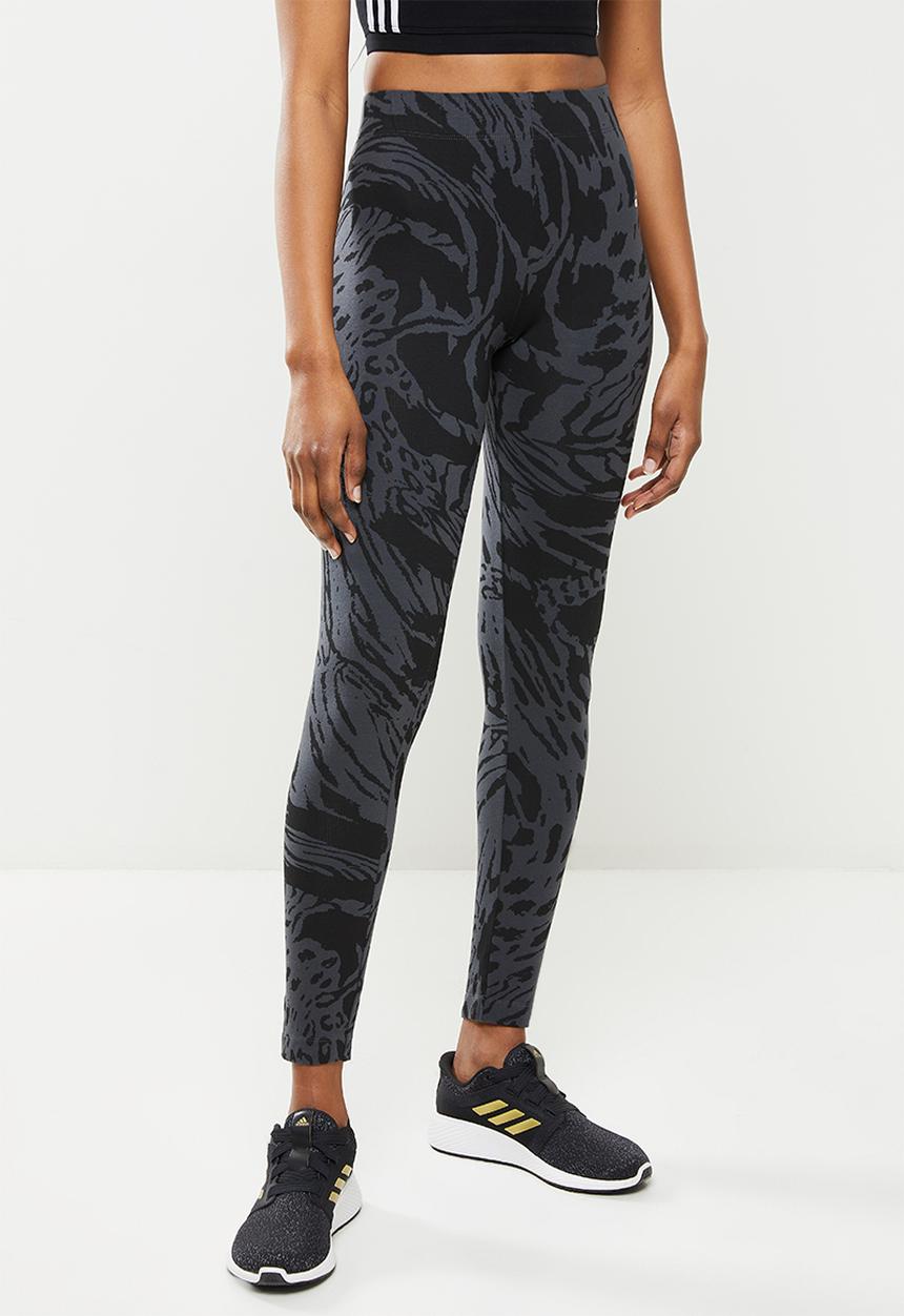 adidas Performance - W fi gfx q3 lg tight - carbon