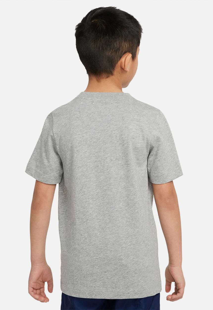 Nike - U nsw tee core brandmark 1 - dk grey heather