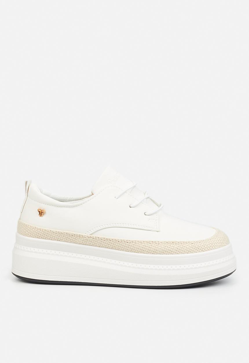 Butterfly Feet - Senhora 1 flatform sneaker - white