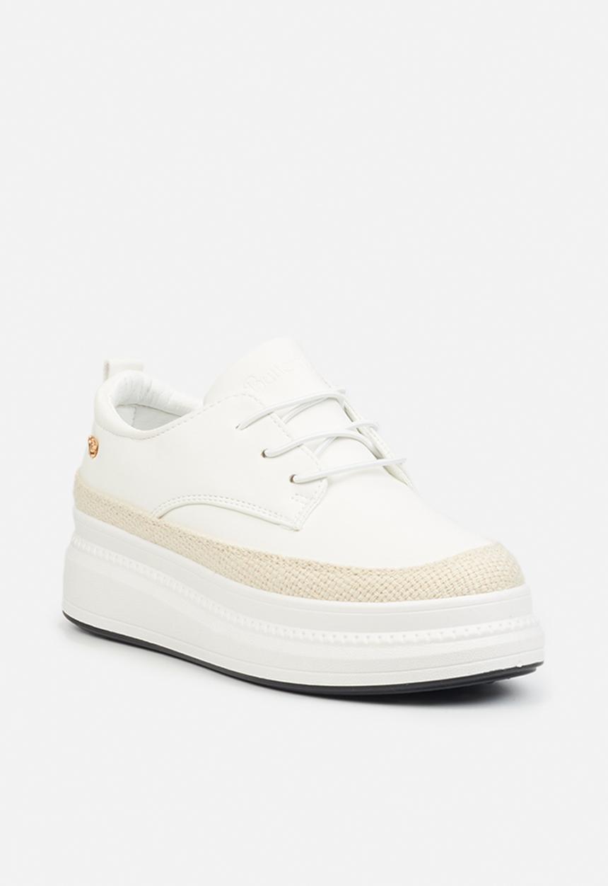Butterfly Feet - Senhora 1 flatform sneaker - white