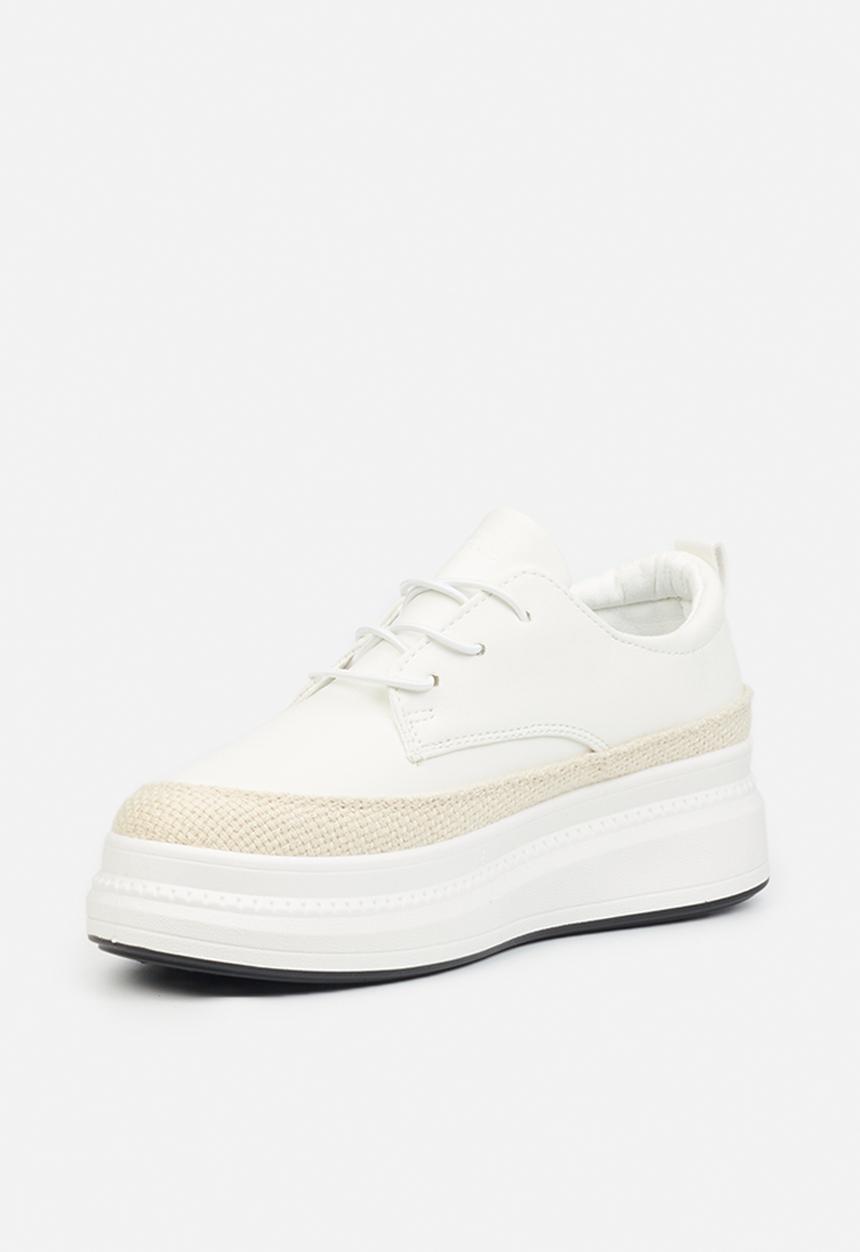 Butterfly Feet - Senhora 1 flatform sneaker - white