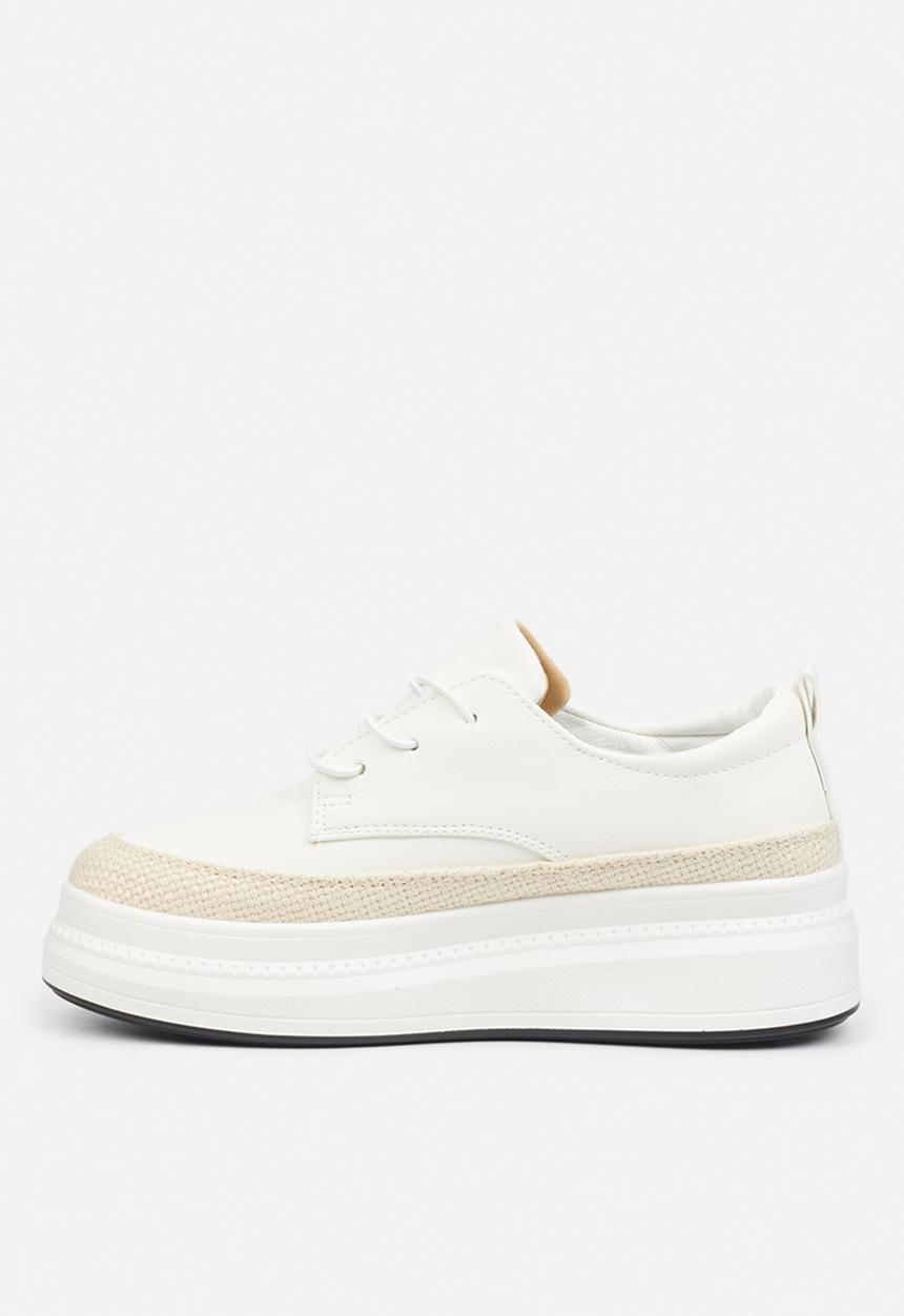 Butterfly Feet - Senhora 1 flatform sneaker - white