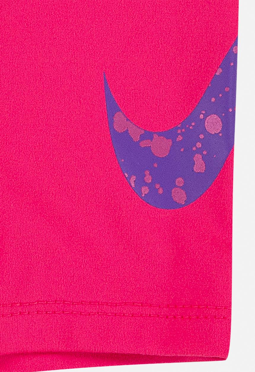 Nike - Nkg boxy tee & bike short set - hyper pink