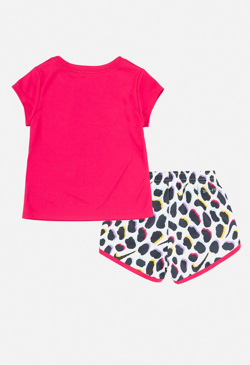 Nike - Nkg dri-dit short sleeve tee & aop short - multi 