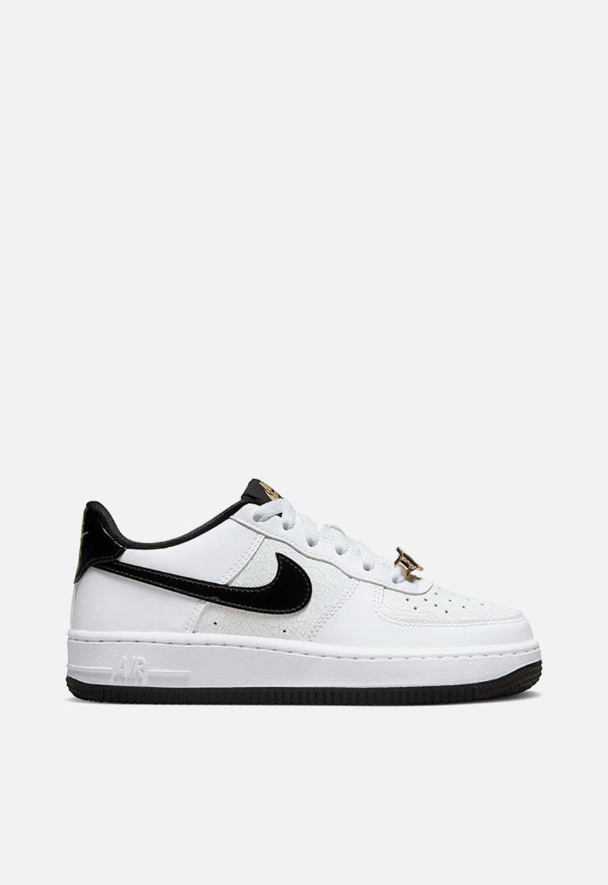 Nike - Air force 1 lv8 (gs) - white/action grape-wolf grey-black