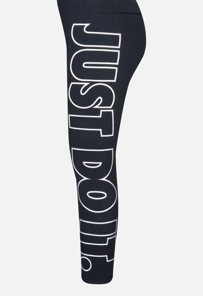 Nike - Nkg splatter graphic legging - black