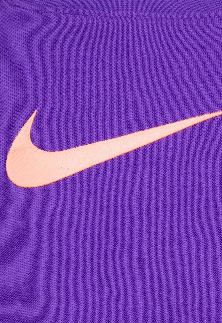 Nike - Nkg splatter crew sweatshirt - wild berry