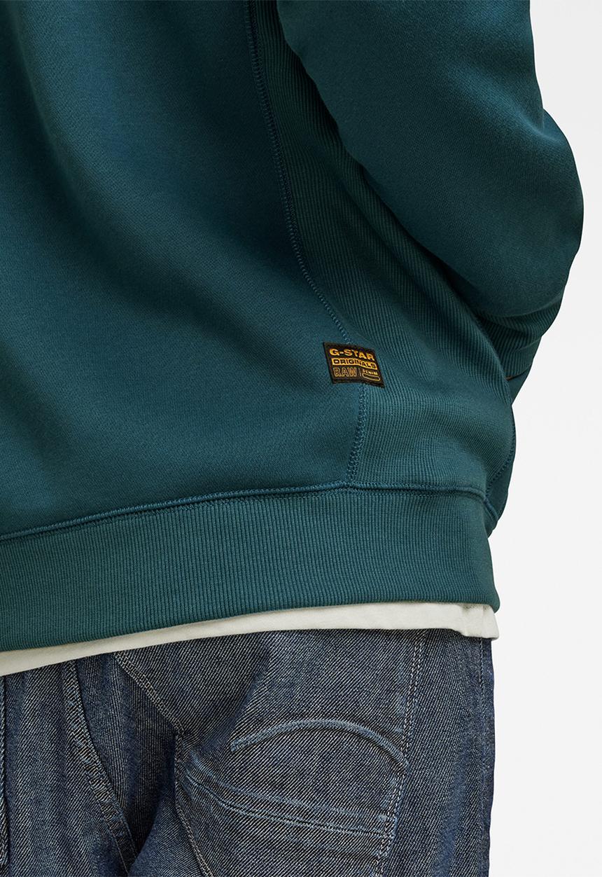 G-STAR - Premium core hdd zip sw long sleeve - nitro