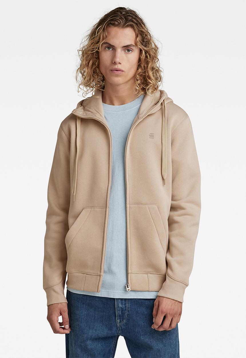 G-STAR - Premium core hdd zip sw long sleeve - westpoint khaki