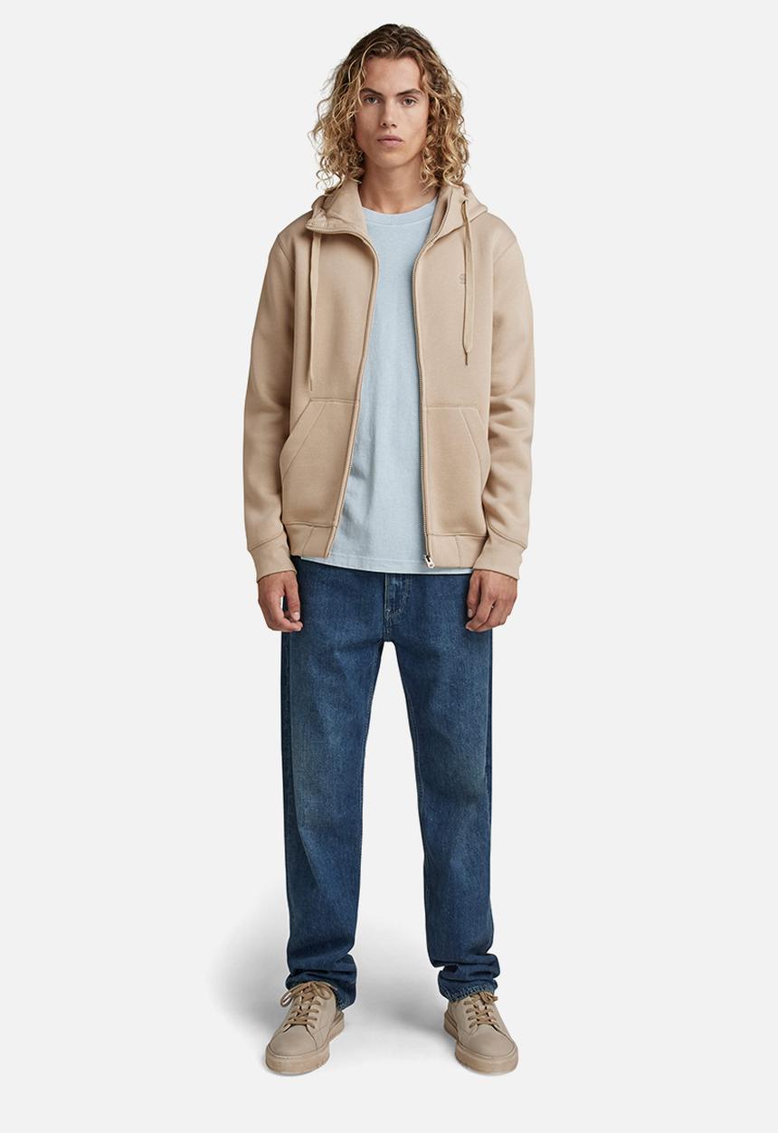 G-STAR - Premium core hdd zip sw long sleeve - westpoint khaki