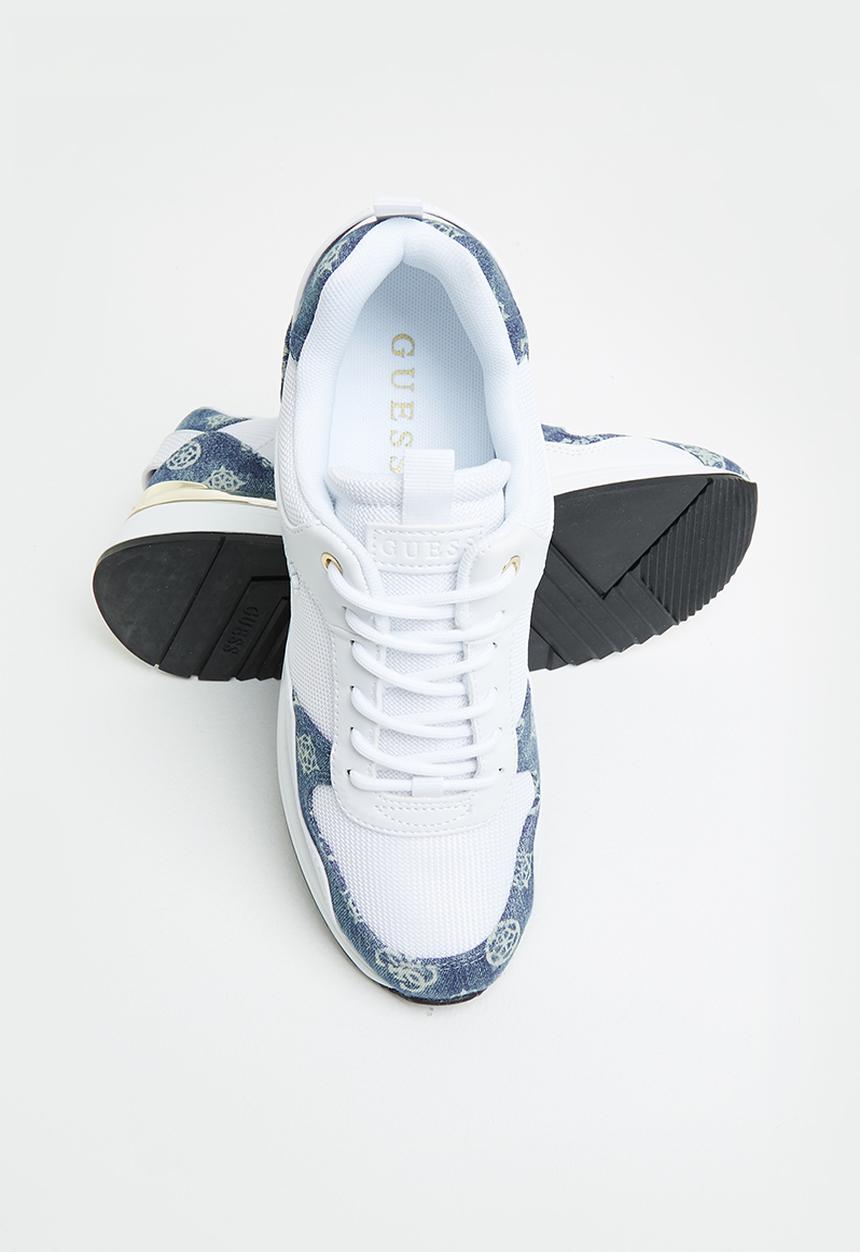 GUESS - Metz - b sneaker - white & blue