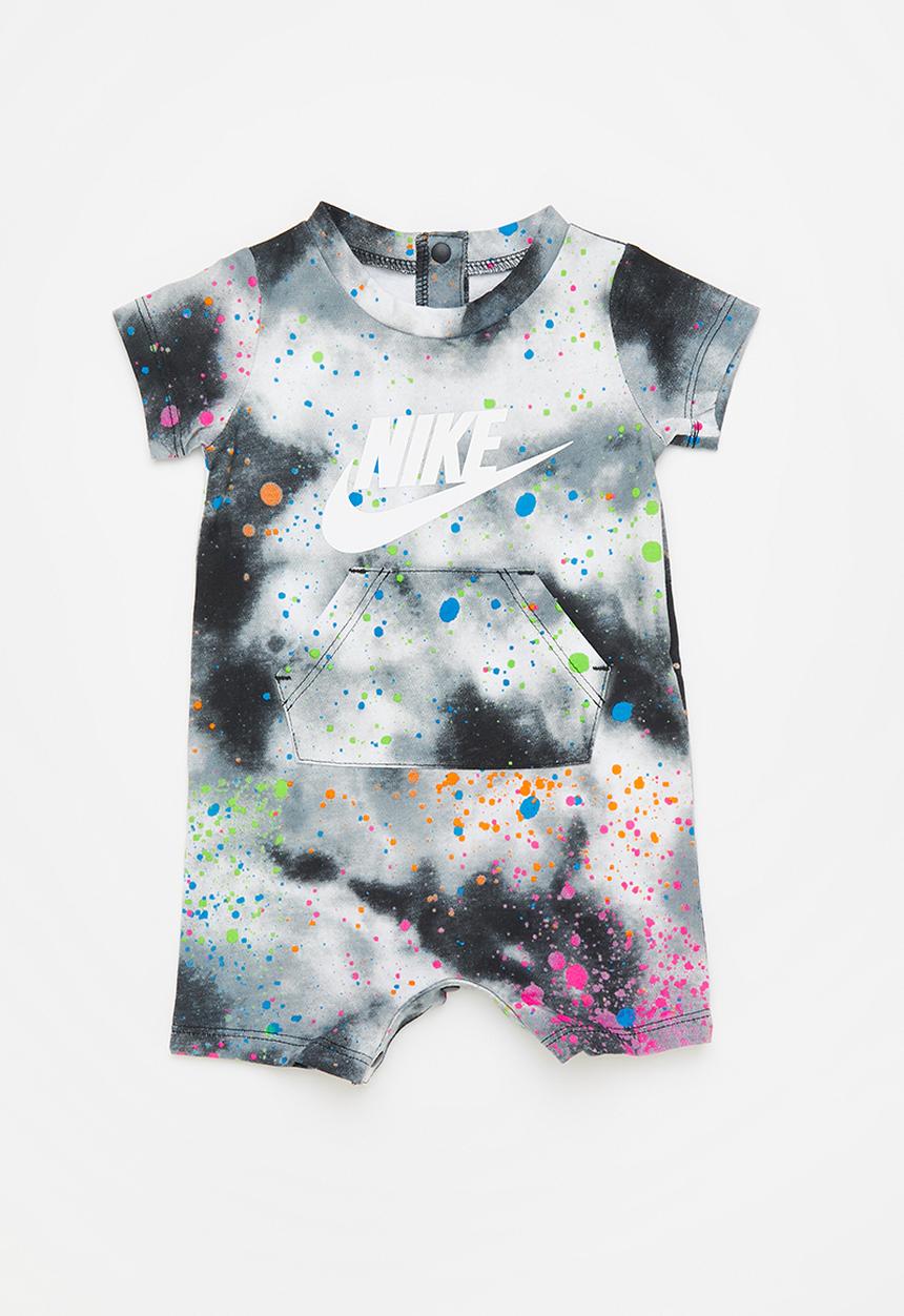 Nike - Nkb b nsw tie dye romper - black