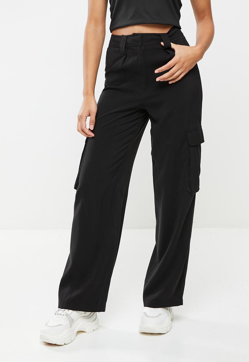 Cotton On - Petite miami cargo pant - black