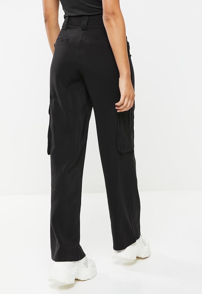 Cotton On - Petite miami cargo pant - black