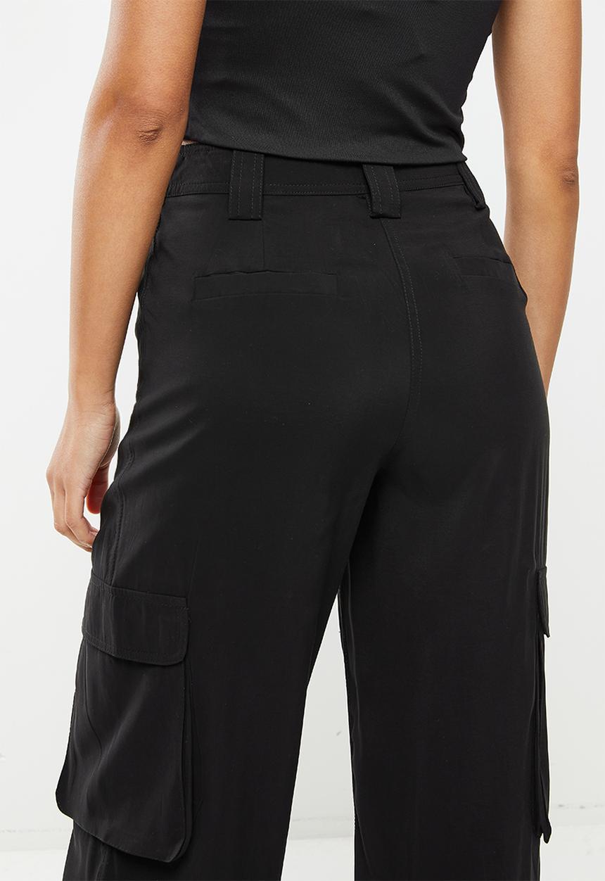 Cotton On - Petite miami cargo pant - black