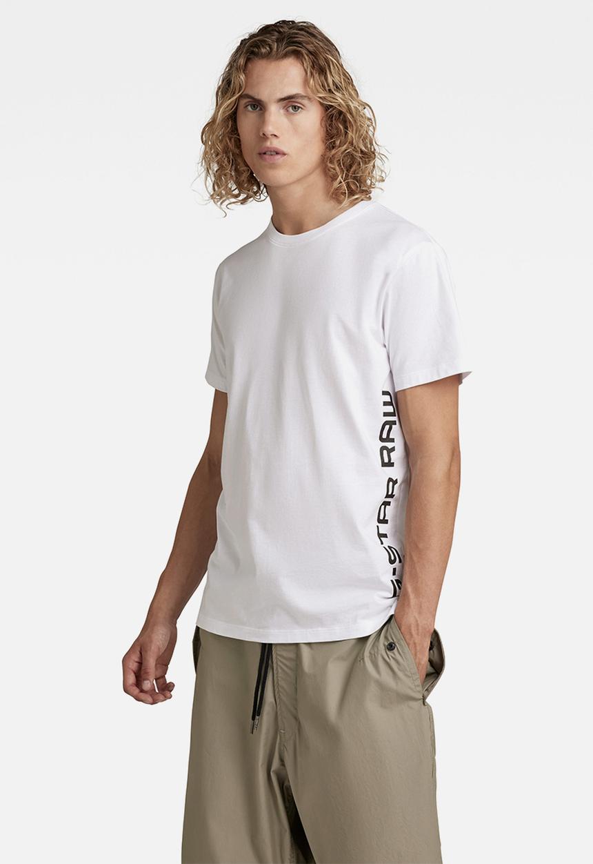 G-STAR - Side logo r t - white