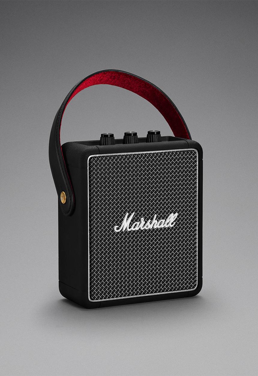 Marshall - Stockwell ii portable bt speaker - black & brass